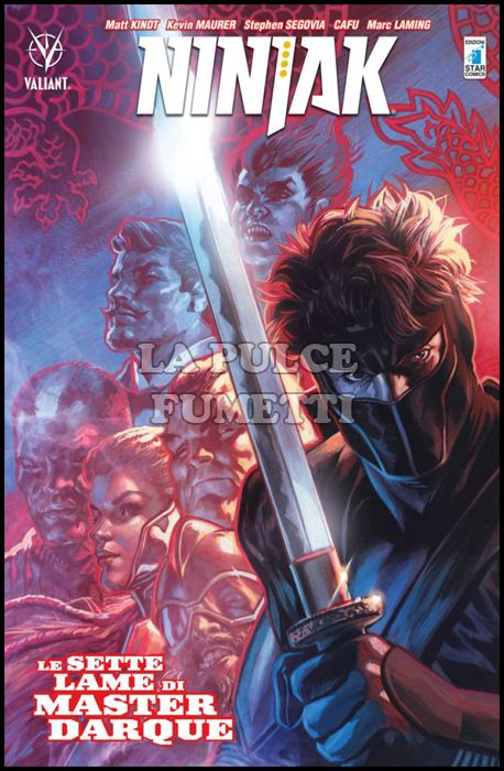VALIANT #    80 - NINJAK 6: LE SETTE LAME DI MASTER DARQUE